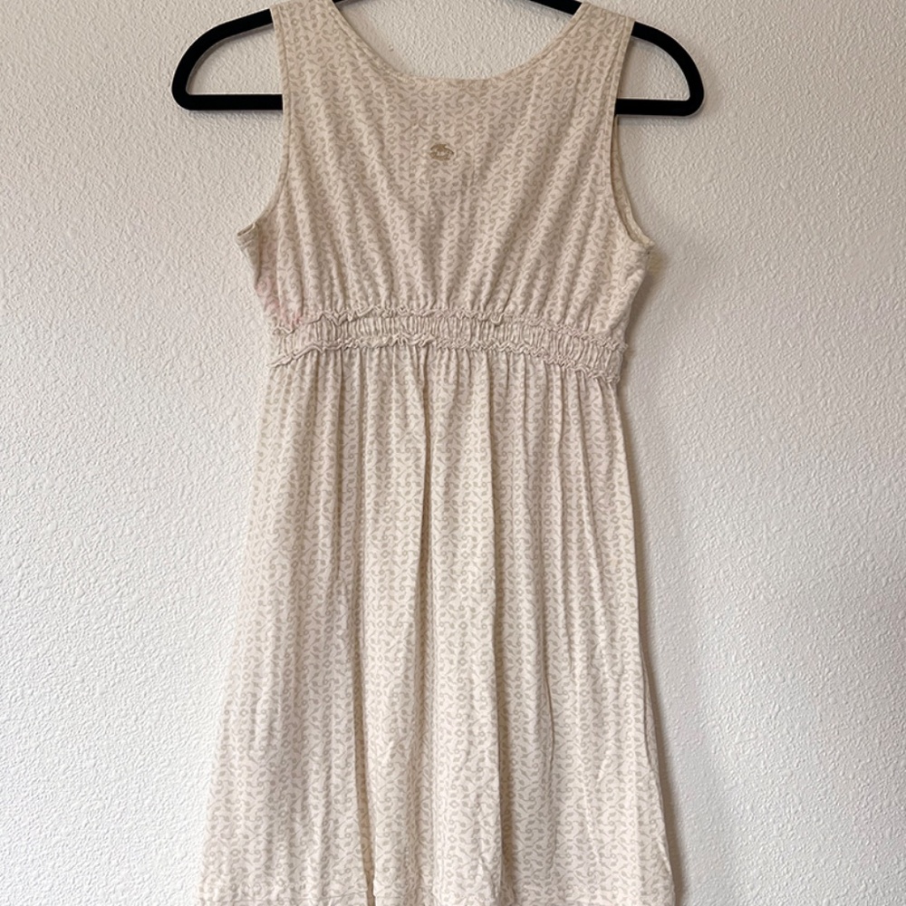 Billabong Midi Printed Boho Dress - Tie Front | Size S - Picture 2 of 4